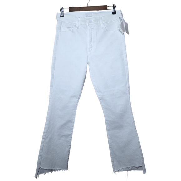 NWT MOTHER The Insider Crop Step Fray Jeans Size 29 - Picture 2 of 9